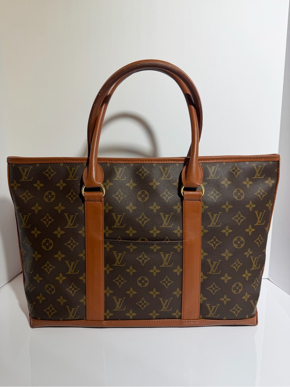 Louis Vuitton Monogram Sac Weekend PM Tote Bag
